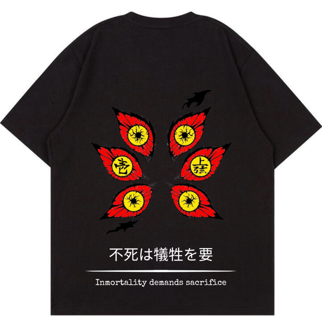 Camisa Kokushibo Blood Eyes